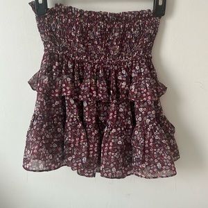 Vestique floral skirt